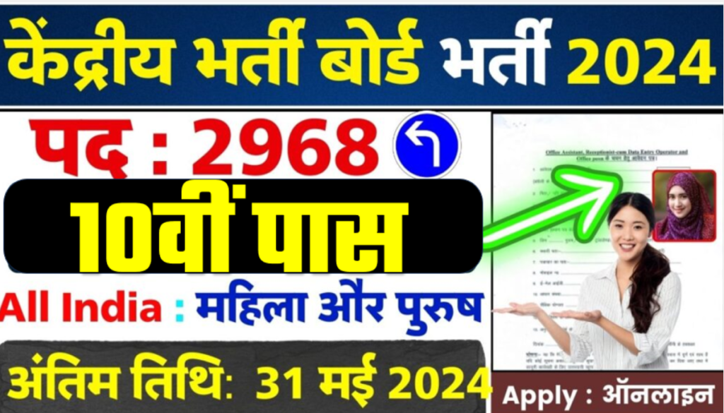 Central Recruitment Board Vacancy 2024